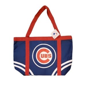 Chicago Cubs MLB Canvas Tailgate Tote Bag